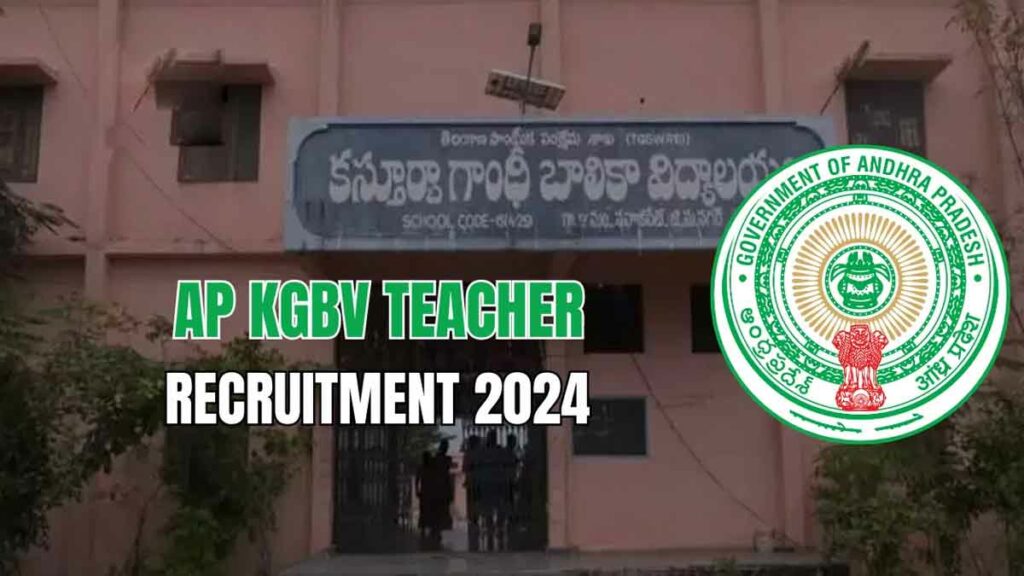 AP KGBV Teacher jobs